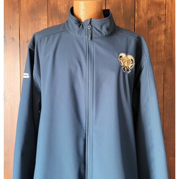 Men 4XL Michelin US9 Ardmore OK Port Authority Jacket Blue Mr. Bibb Logo Unique - Picture 5 of 14